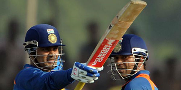 sehwag with sachin tendulkar