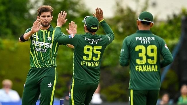 shaheen afridi struck the first blow for pakistan