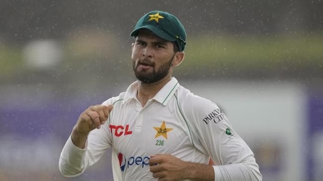 shaheen shah afridi test sad