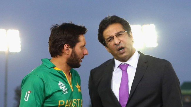 shahid afridi wasim akram