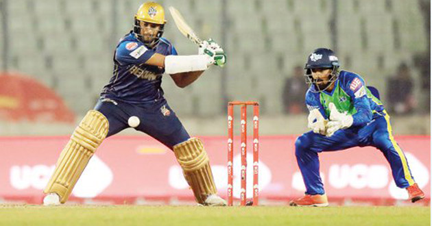 shakib al hasan dhaka dynamites batting