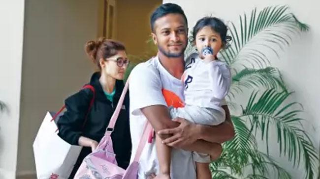 shakib al hasan family new