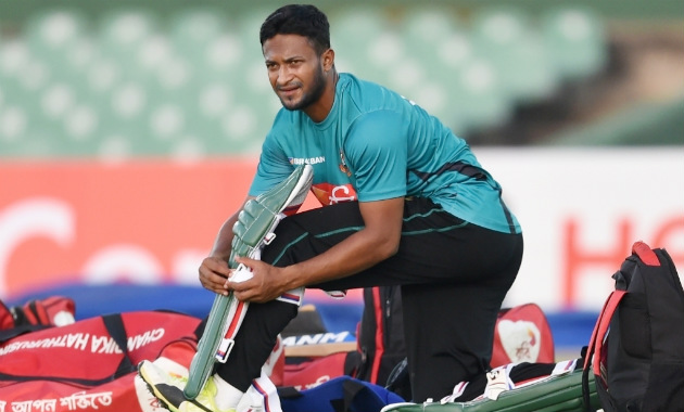 shakib al hasan training