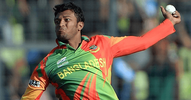 shakib al hasan when bowling