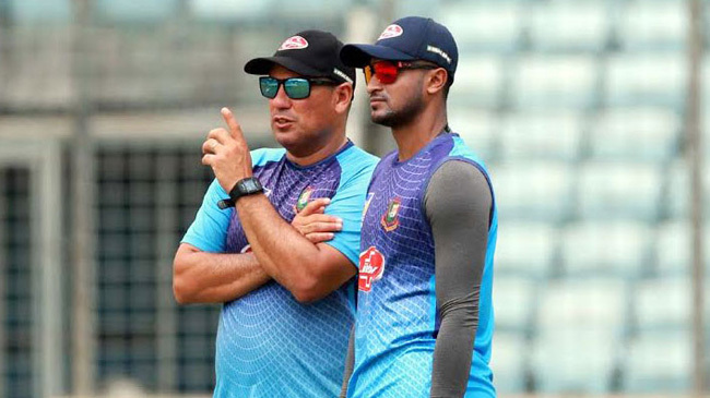 shakib and new coach