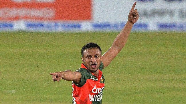 shakib is on fire