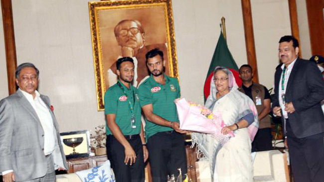 shakib mashrafe with pm