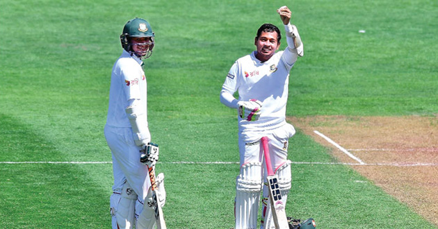 shakib mushfiq test vs new zealand