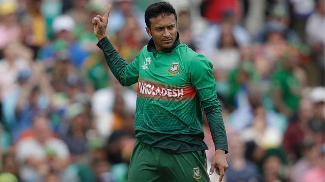 shakib now in dhaka