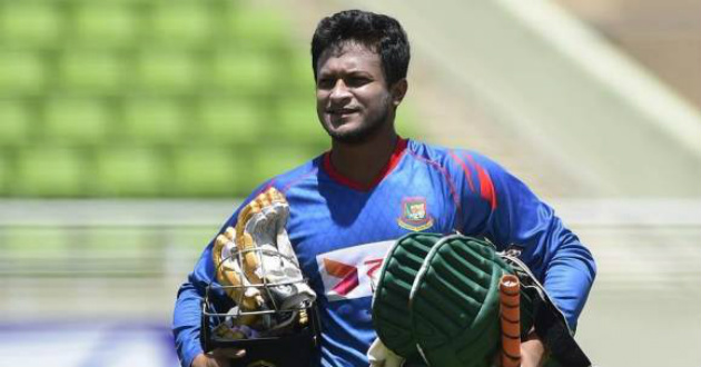 shakib uncertain for test sereis against sri lanka