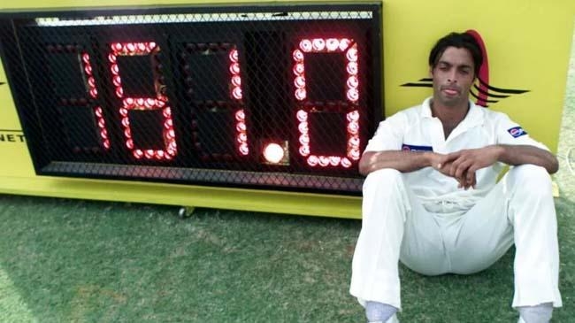 shoaib akhtar and hid record