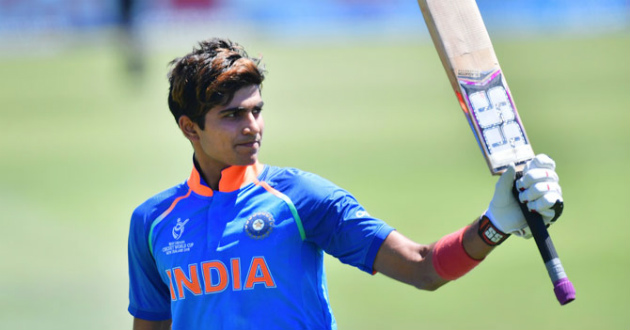 shubman gill india under 19