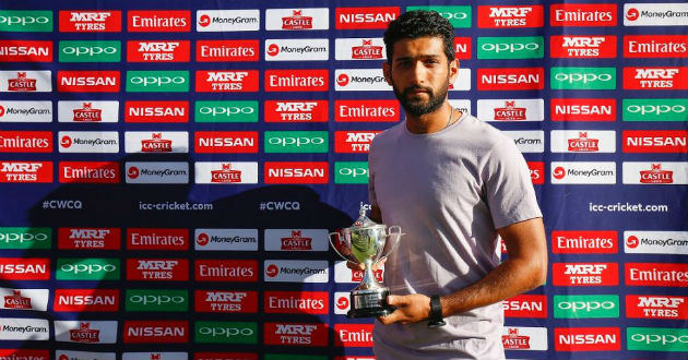 sikandar raza became wcq best player