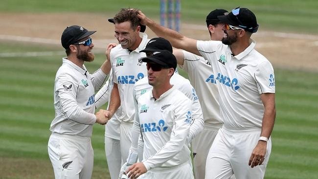 southee claimed the wicket of jacob