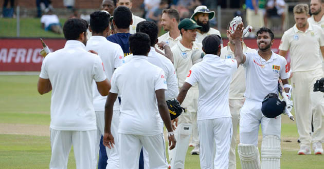 sri lankan team made history