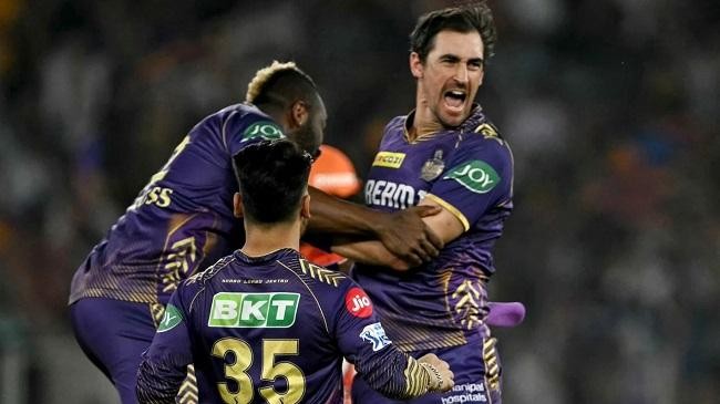 starc gave kkr the early advantage