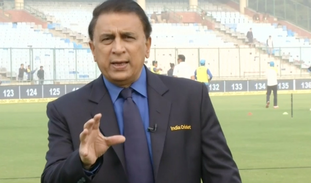 sunil gavaskar in field