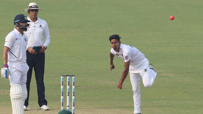 taijul islam tosses one up