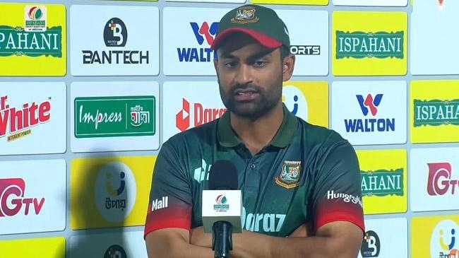 tamim iqbal press conference