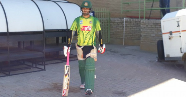 tamim started practice before odi series