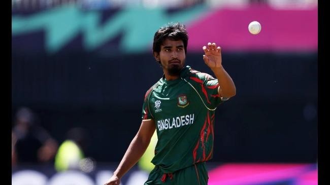 tanjim bowling bangladesh