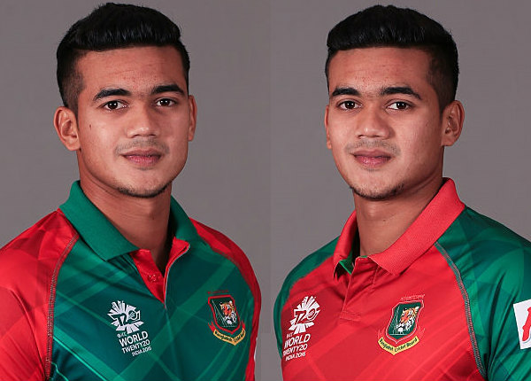 taskin wearing world t20 kits