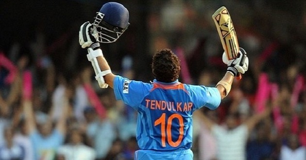 tendulkar with jersey number 10