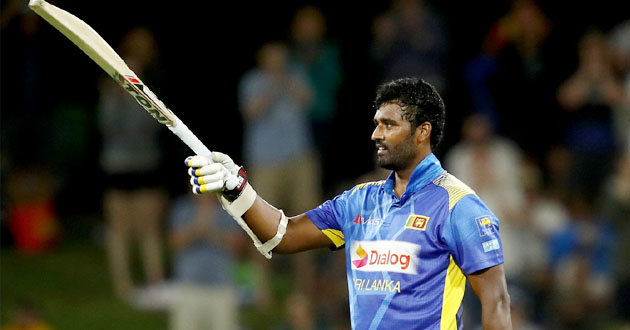 thisara perera first odi century vs new zealand