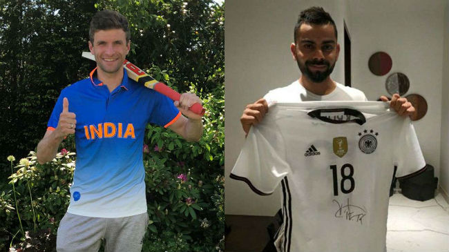 thomas muller and virat kohli