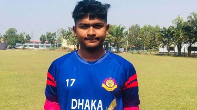 tonmoy ahmed bd cricketer