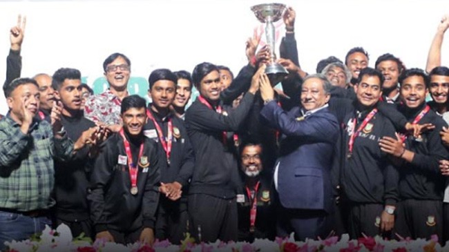 u19 champion trophy akbar papon