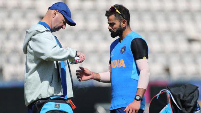 virat kohli injured world cup