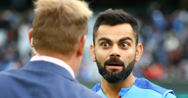 virat kohli shane warne mcg