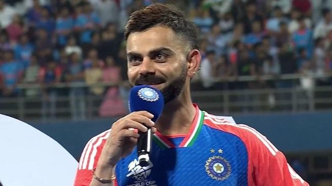 virat kohli talk