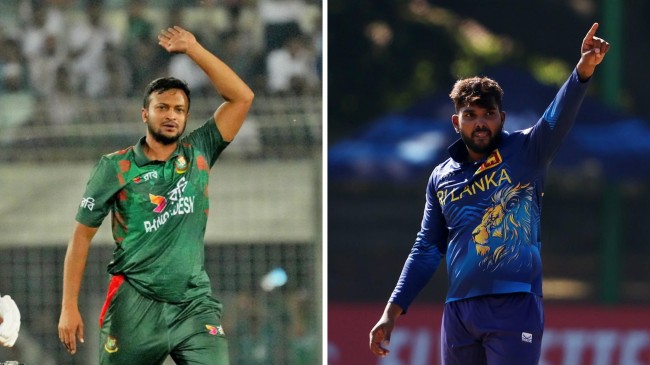 wanindu hasaranga and shakib al hasan