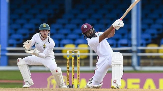 warrican made an unbeaten 35 off 32 balls