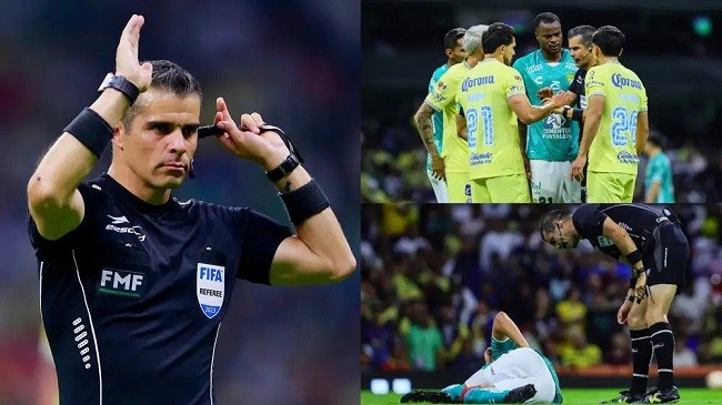 12 matches ban for mexican referee