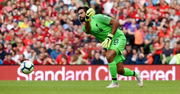 allison keeps clean sheet in liverpool debut