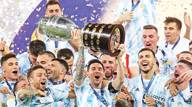 argentina team lead messi copa 2021