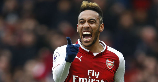 arsenal forward aubameyang