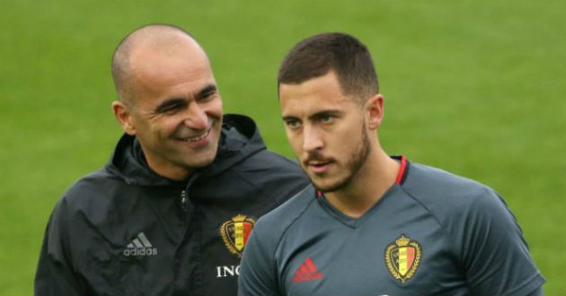 belgium coach martinez and captain hazard