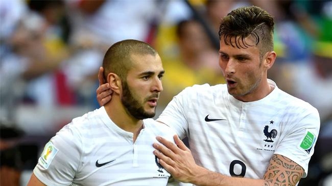 benzema and giroud