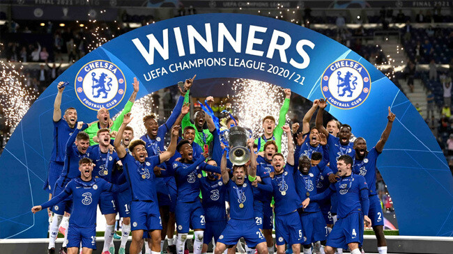 chelsea winning moment