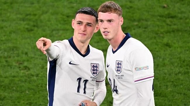 foden and palmer england