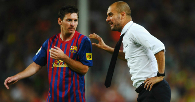 guardiola messi coach