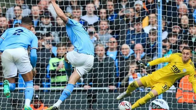 haaland scored twice as manchester city maintained their winning streak