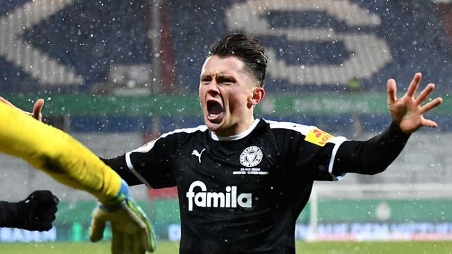 holstein kiel players celebration