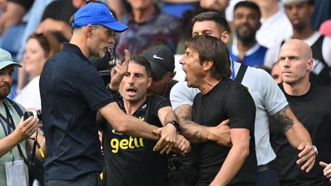 chelsea tottenham coach fight