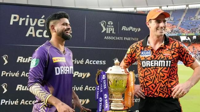 ipl final 2024 cummins and iyer