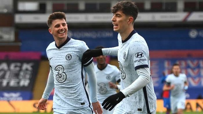 kai havertz chelsea crystal palace premier league 2020 21